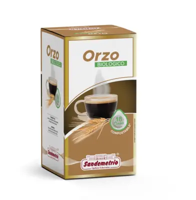 Sandemetrio Organic Barley 18 Ese Pods 44 Filter Paper