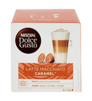 Oryginalne kapsułki Nescafè Dolce Gusto MACCHIATO MILK CARAMEL