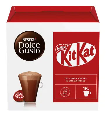 16 Capsule KITKAT originali Nescafé Dolce Gusto