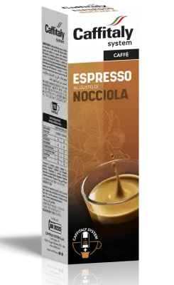 10 Capsule Caffè alla Nocciola Caffitaly System - Espresso Nocciola