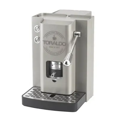 Kaffeemaschine Toraldo Rock für Pads Farbe Grau - Espresso Maschine