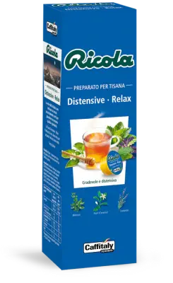 Ricola Tisana Distensive Relax – 10 Capsule Originali Caffitaly System