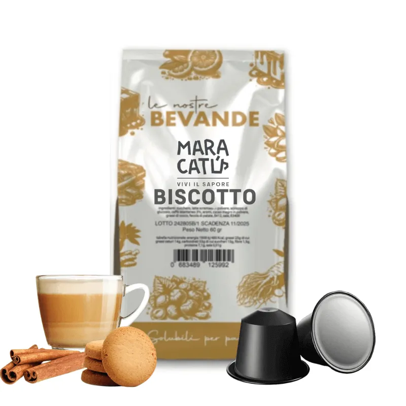 Biscotto Maracatù – 20 Capsule Compatibili Nespresso®