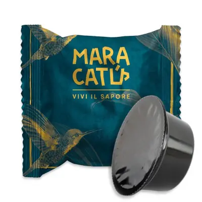 80 Capsule Maracatú Miscela Arabica 100% Compatibili Lavazza Firma