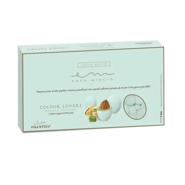 1kg Confetti Maxtris Enzo Miccio Tiffany Pistacchio - Premium