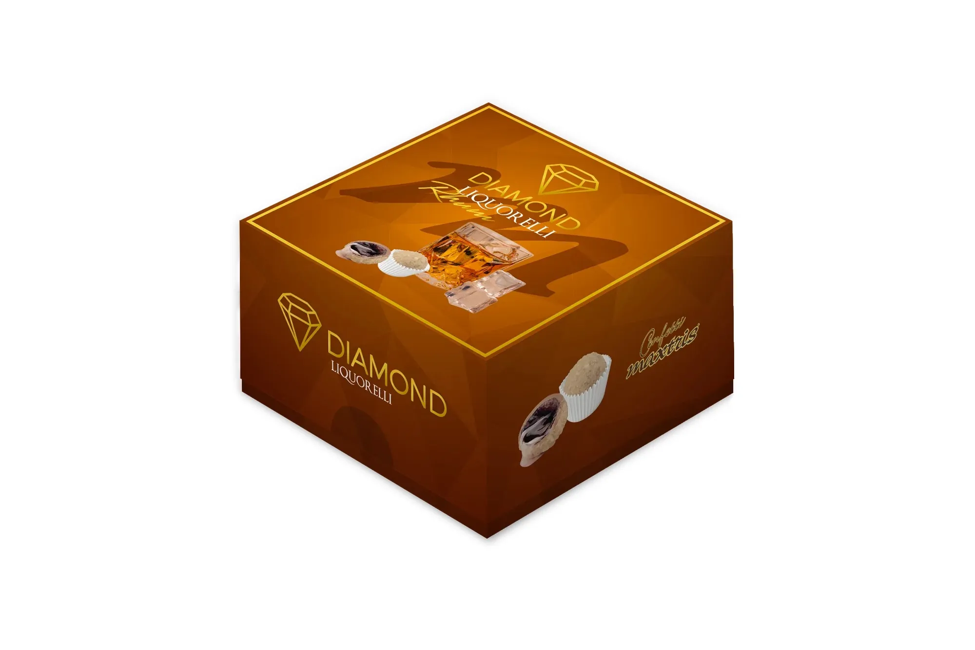 Diamond Liquorelli Rhum - Confetti Premium Maxtris Italiani