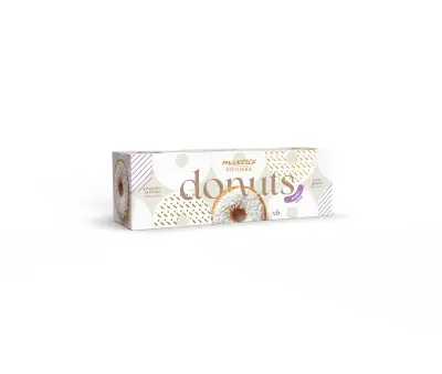 Maxtris Donuts Panna 6 pezzi - ciambelle alla panna senza glutine
