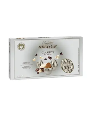 500g Maxtris Confetti Cioccolato Classici Argento