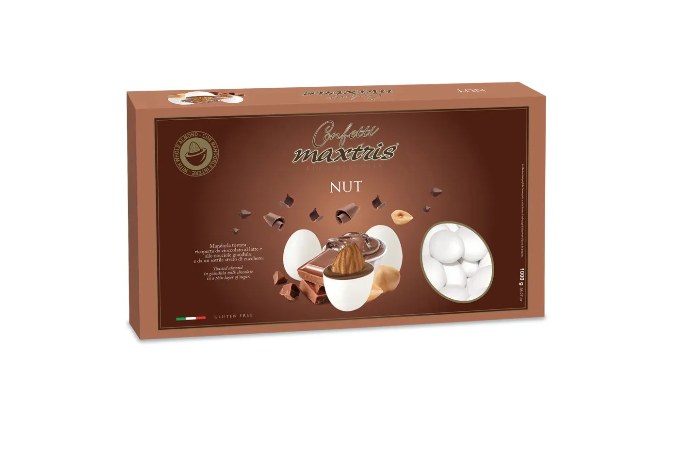 Maxtris Ciocomandorla Neapolitan Espresso Coffee Confetti