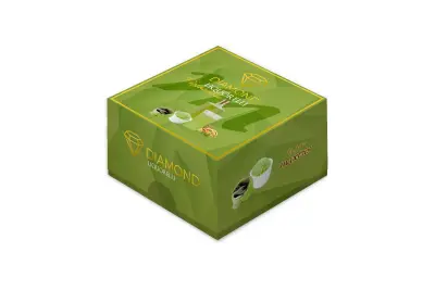 Diamond Liquorelli Pistacchio - cioccolato fondente 60%, gusto Pistacchio