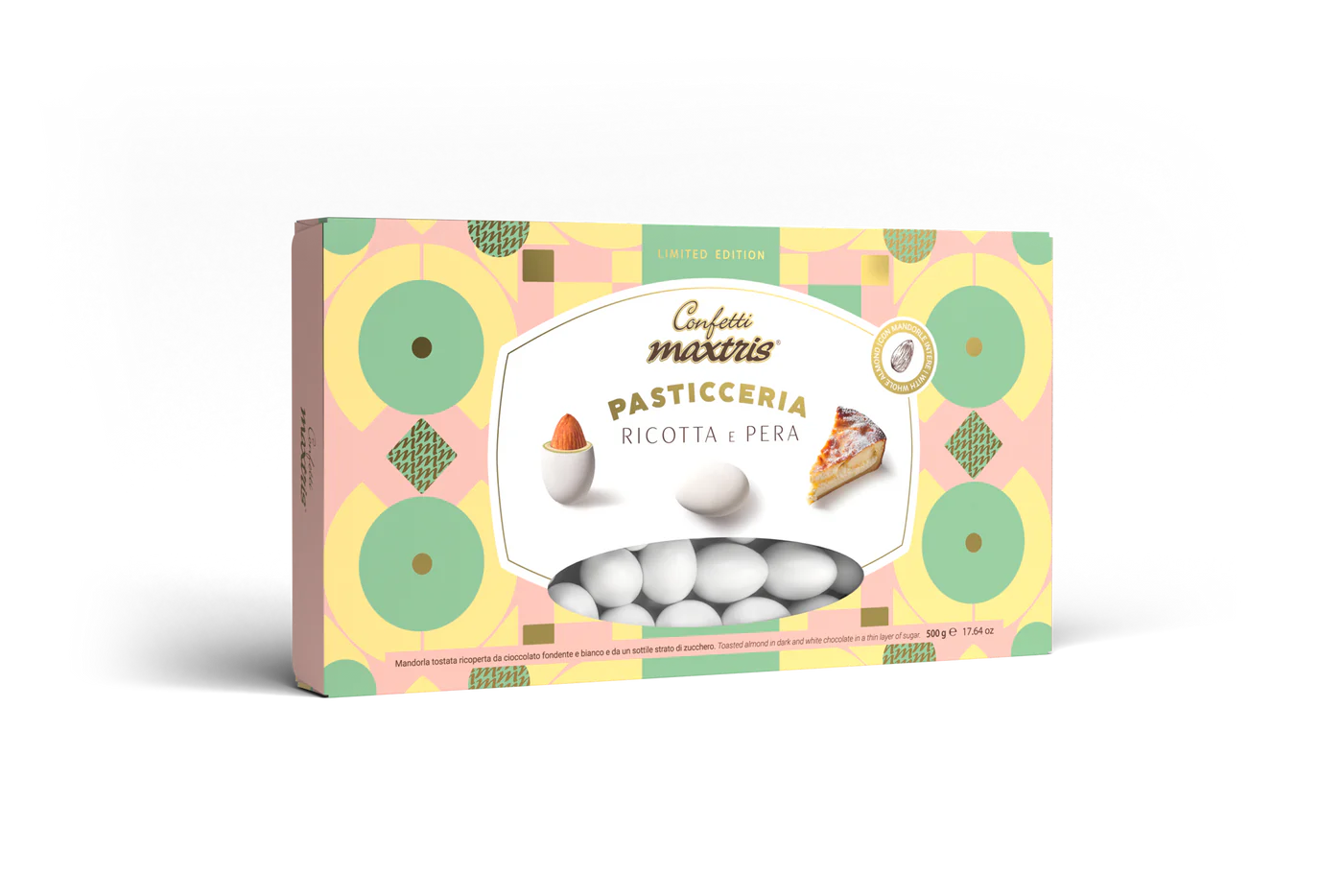Maxtris Ricotta Pera e Cioccolato Bianco 500gr