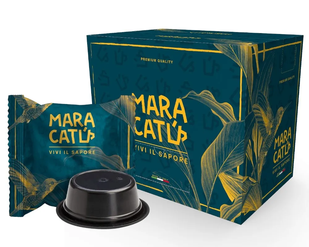 100 Maracatú-Kaffeekapseln – INTENSE-Mischung, kompatibel mit Lavazza a Modo Mio