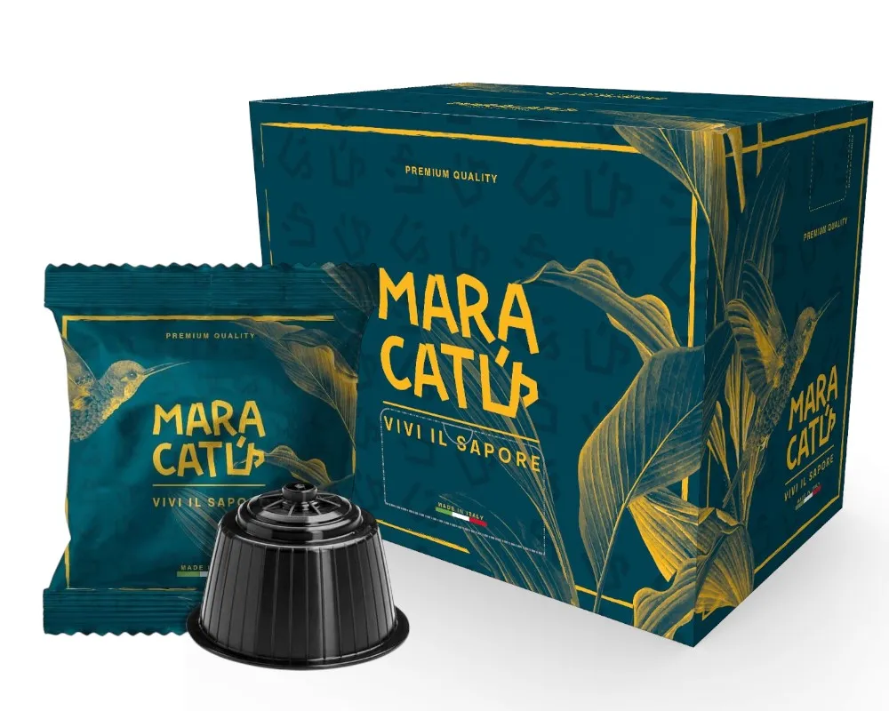 50 Kapseln Maracatú entkoffeinierte Mischung – kompatibel mit Nescafè Dolce Gusto