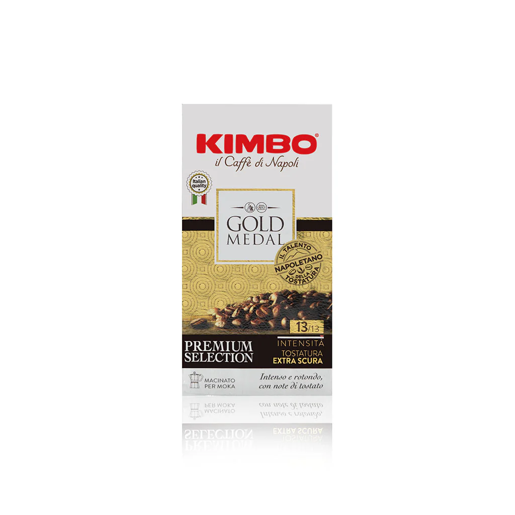 Caffè Macinato Kimbo Gold Medal 250g – Extra-Scura