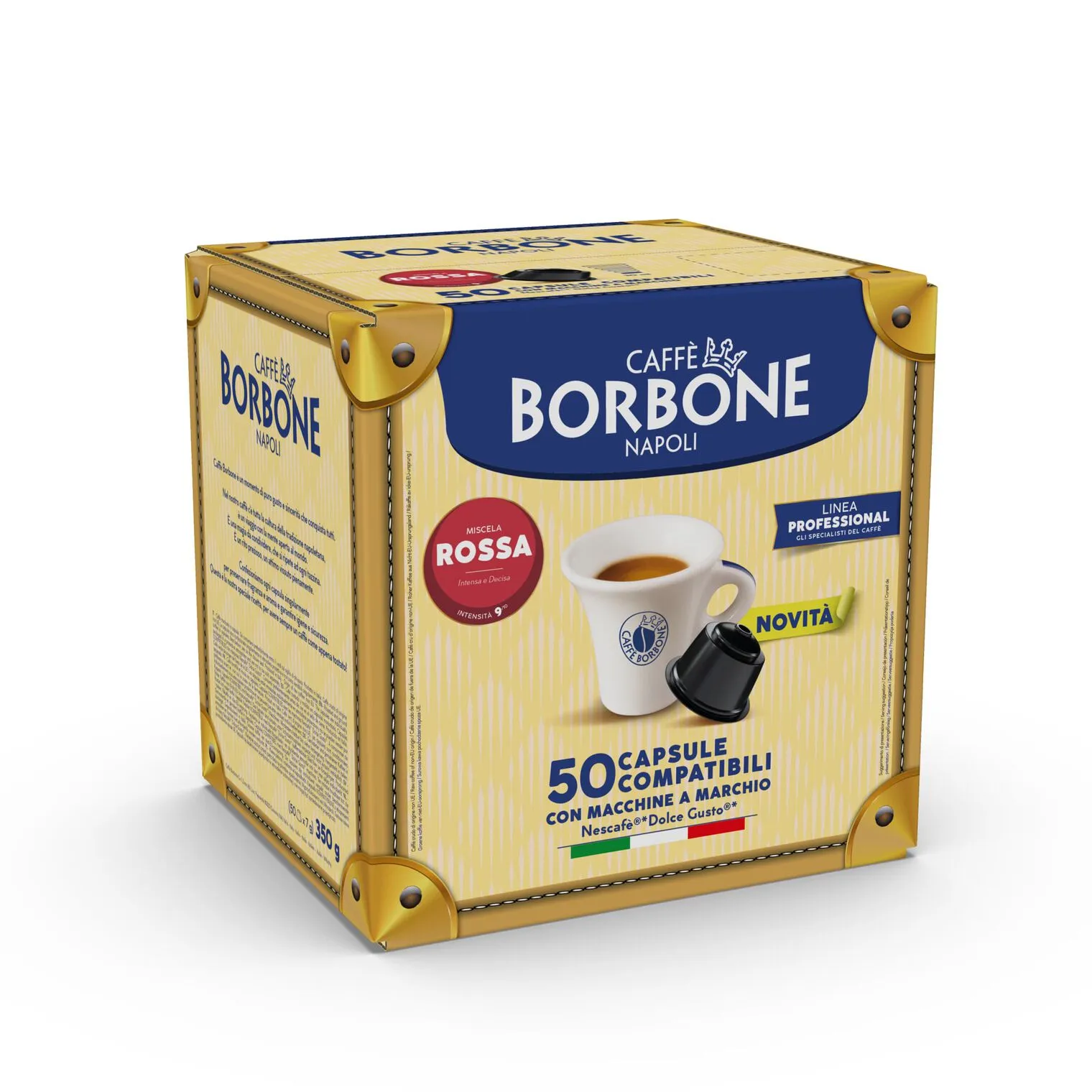 50 kapsułek Borbone kompatybilnych z Dolce Gusto® – Mieszanka Rossa