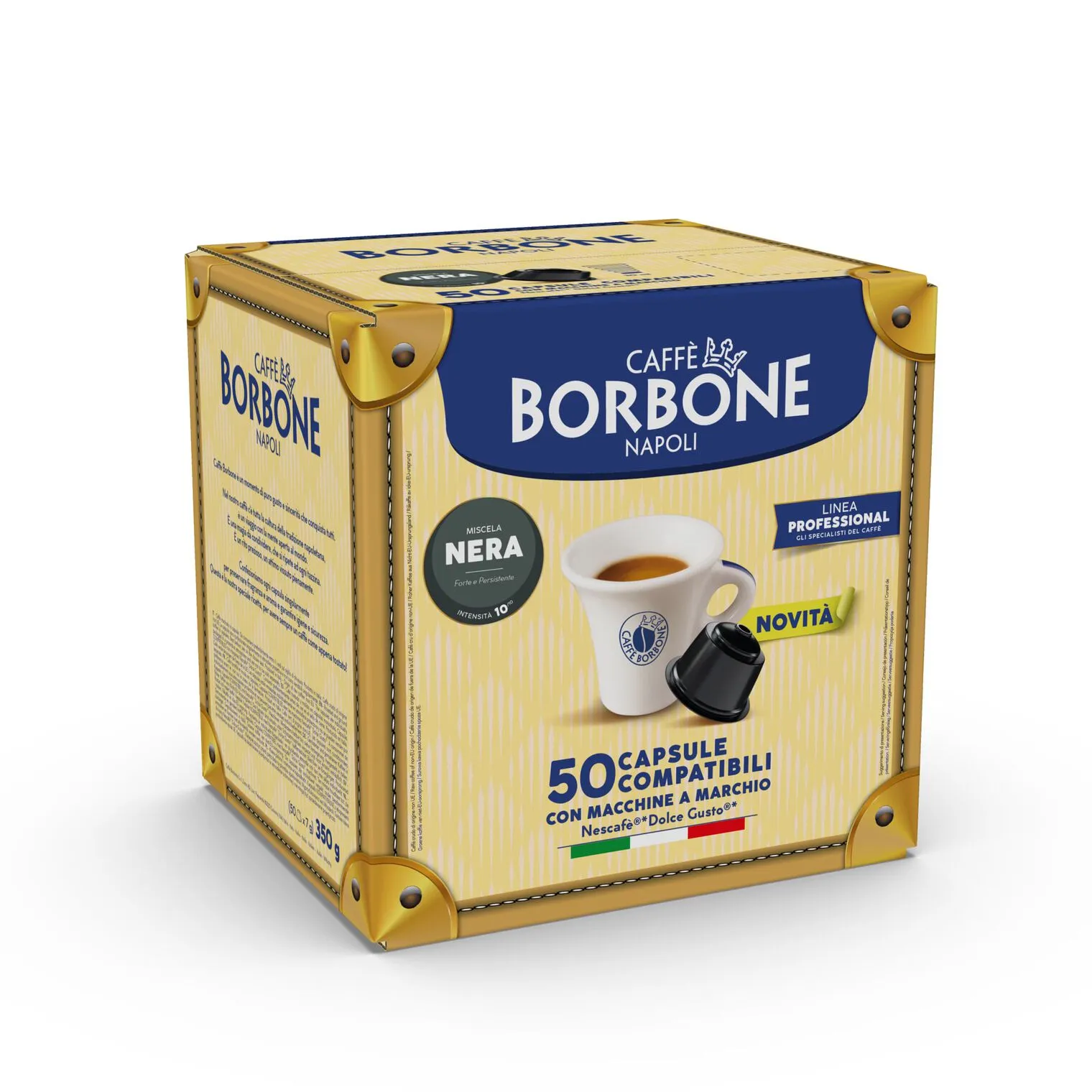 50 kapsułek Borbone kompatybilnych z Dolce Gusto® – Mieszanka Nera