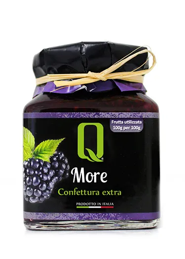 Quattrociocchi Extra Jam – Blackberries – 350g