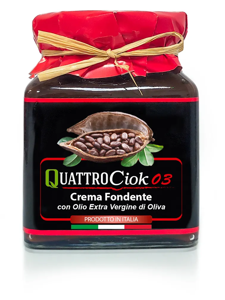 Crema Fondente con Olio Extra Vergine di Oliva Quattrociocchi 250g
