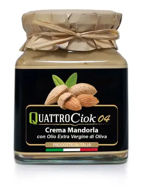 Crema alla Mandorla con Olio Extravergine di Oliva Quattrociocchi – 320g