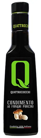 Quattrociocchi Extra Virgin Olive Oil with Porcini Mushrooms – 250ml