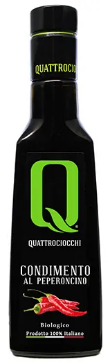 Quattrociocchi Natives Olivenöl Extra mit Bio-Chili – 250ml
