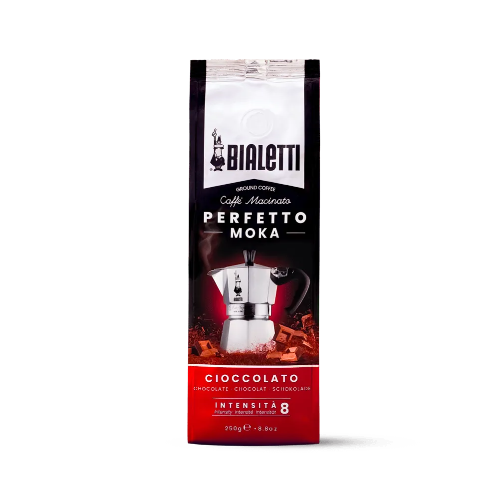 Caffè macinato Universale Bialetti Perfetto Moka Cioccolato 250 g