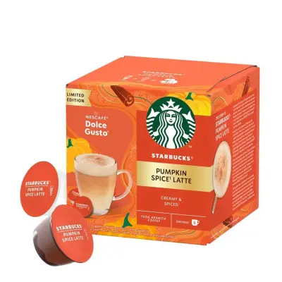 Starbucks Pumpkin Spice Latte – 12 capsule per macchine Dolce Gusto