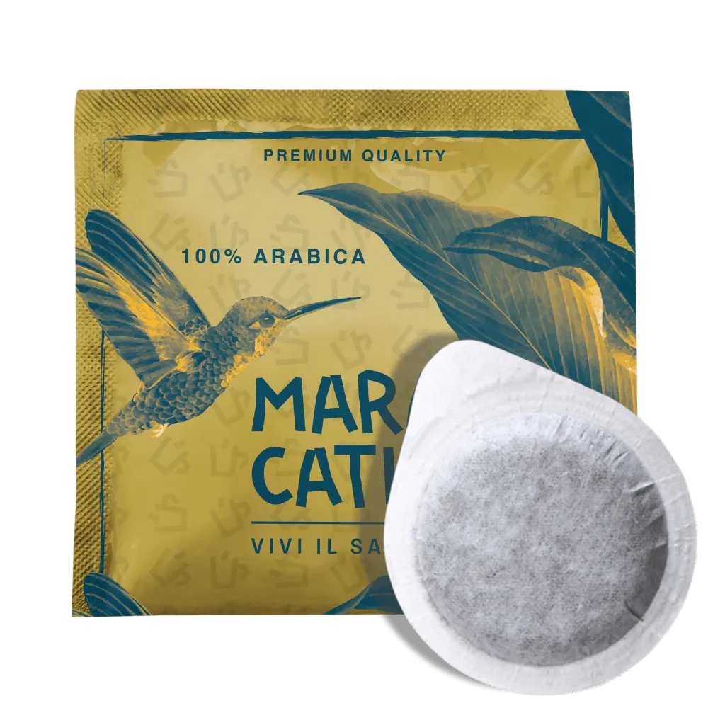 150 Cialde Caffè Maracatú Miscela Arabica 100% ESE Compostabili, Intensità 7/10