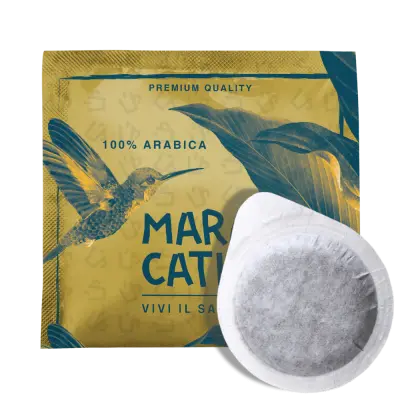 150 Cialde Caffè Maracatú Miscela Arabica 100% ESE Compostabili, Intensità 7/10