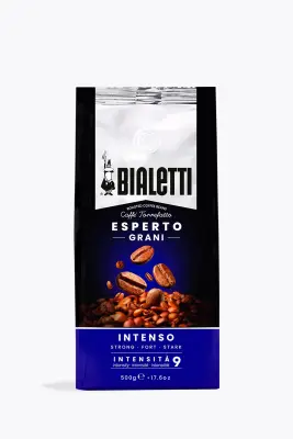 500g Bialetti Caffè In Grani Miscela Intenso Tostatura Scura