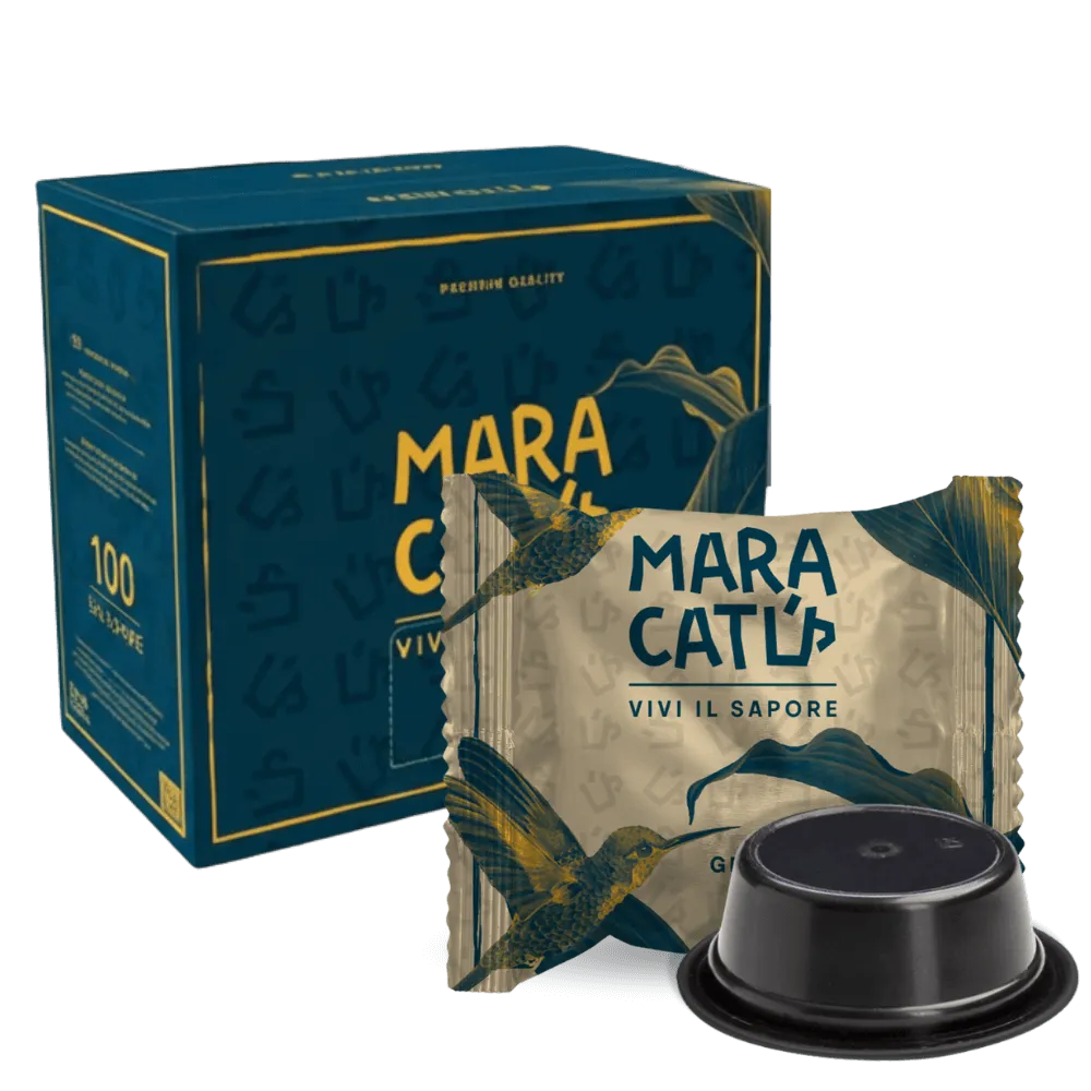 50 Capsule Maracatú Miscela Gran Crema -per  Lavazza A Modo Mio, Intensità 9/10