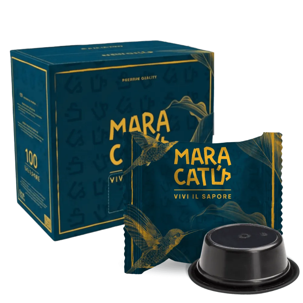 100 Capsule Caffè Maracatú Miscela Arabica 100% Per Lavazza A Modo Mio, Intensità 7/10