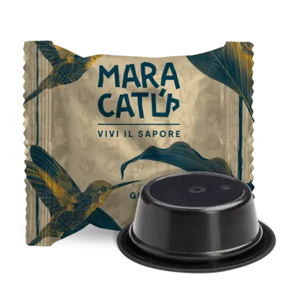 100 Capsule Maracatú Miscela Gran Crema -per  Lavazza A Modo Mio, Intensità 9/10