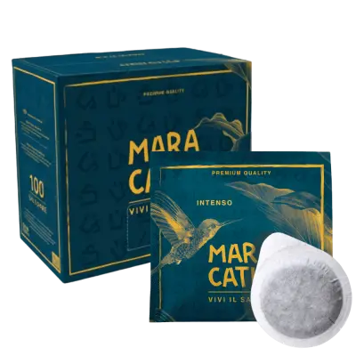 50 Maracatú INTENSO ESE Coffee Pods - Compostable 10/10 Intensity