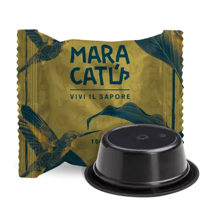 100 Capsule Caffè Maracatú Miscela Arabica 100% Per Lavazza A Modo Mio, Intensità 7/10