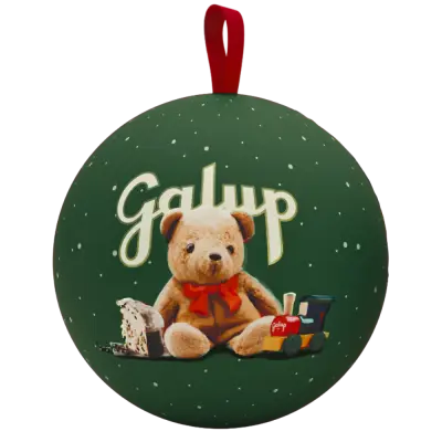 Galup Pallina di Natale Verde – Panettoncino con Gocce di Cioccolato 100 g