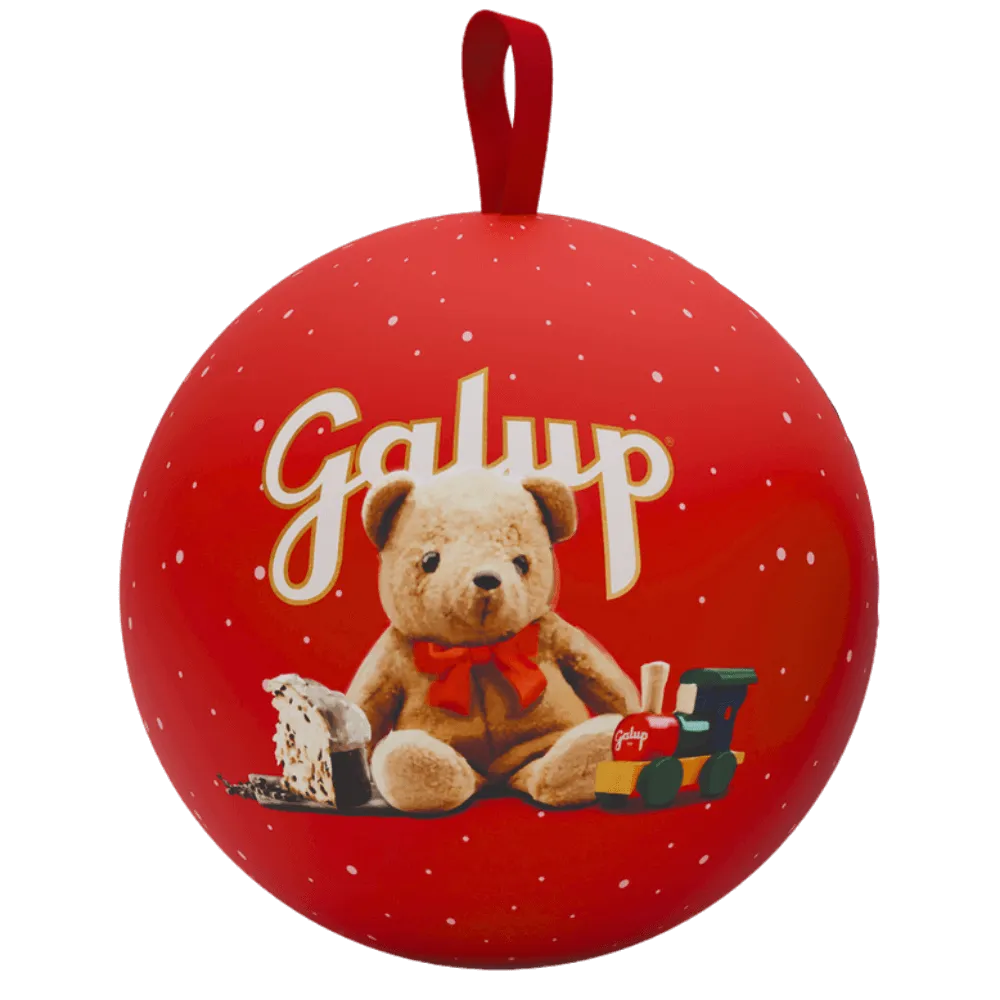 Galup Pallina di Natale Rossa – Panettoncino Tradizionale 100 g