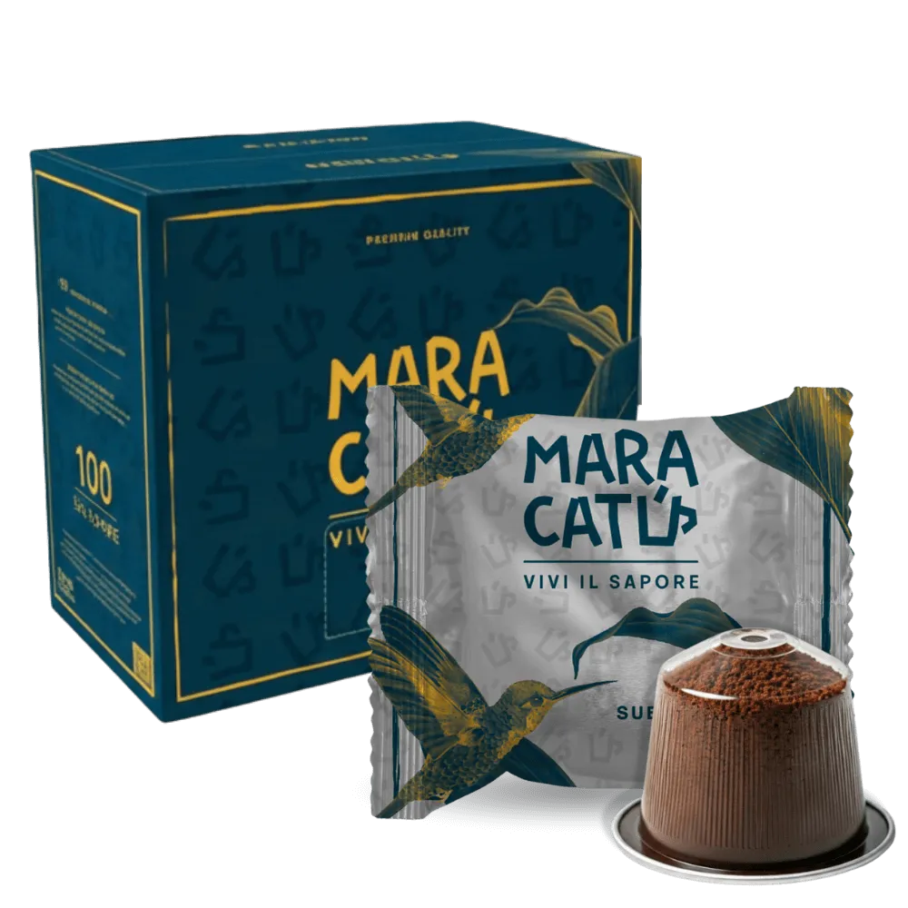 50 Capsule Caffè Maracatú Miscela Sublime - Compatibili Nespresso, intensità 8/10