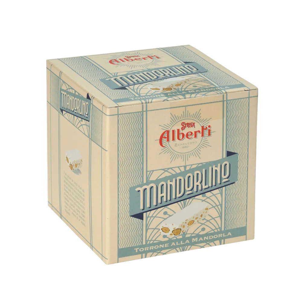 Strega Alberti Mandorlino Cubotto– Torrone alla Mandorla 200 g