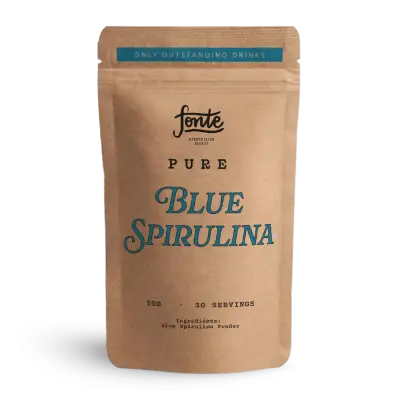 Fonte Pure Blue Spirulina 30 g – Superfood Blu Naturale