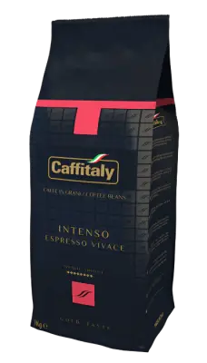Caffè in Grani Caffitaly System Intenso Espresso Vivace 1 kg – Aroma Fruttato, Intensità 8/10