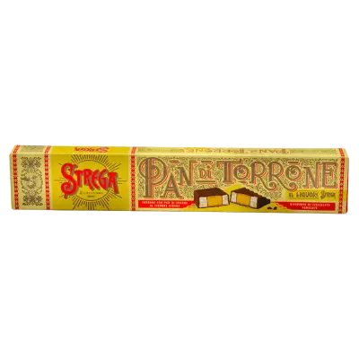 Nougatpfanne gefüllt mit Biskuitkuchen und Strega-Likör 150g