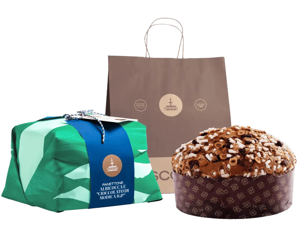 Panettone Fiasconaro Albicocca e Cioccolato di Modica 1kg