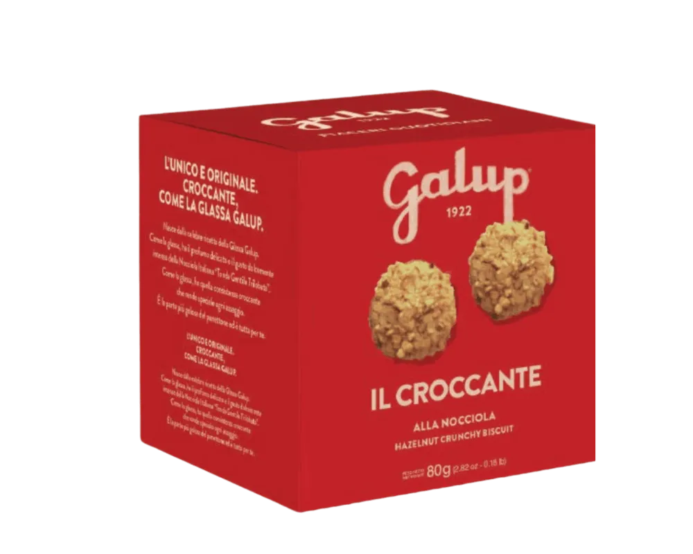 Galup Haselnuss-Krokantkeks mit Haselnussstückchen – 100g