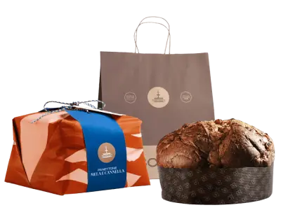 Panettone Fiasconaro Mela e Cannella  750 g  – Panettone Artigianale Siciliano