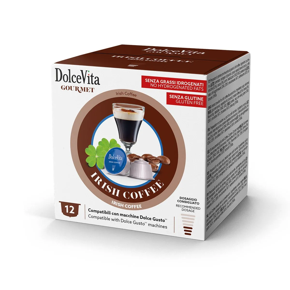 12 capsule Irish Coffee Dolce Vita - compatibili Dolce Gusto