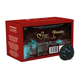 50 DECAFFEINATED Capsules Compatible Lavazza Firma/Vitha Group - Italian Coffee