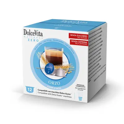 12 capsule Orzo Dolce Vita Nescafé Dolce Gusto compatibili