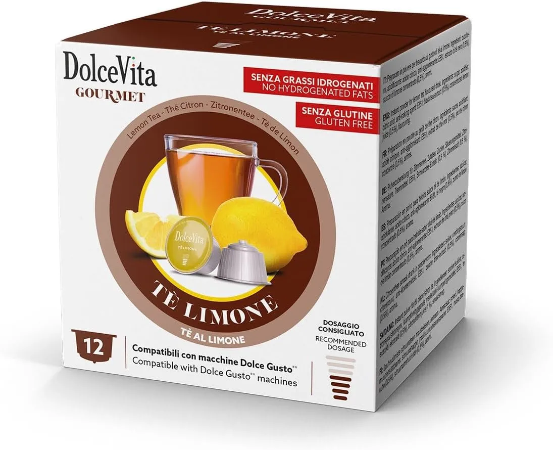 12 Lemon Te Dolce Vita Nescafé Dolce Gusto kompatible Kapseln