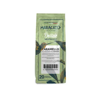 20 Capsules Caramel Maracatú Compatible Nespresso